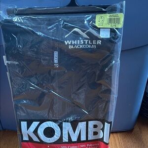 Kombi Black Whistler Blackcomb 1/4 Zip Pullover